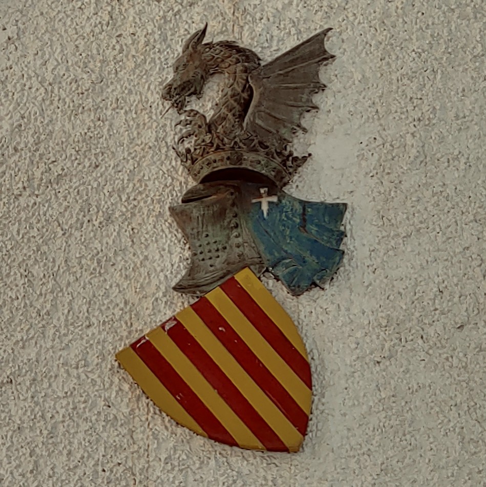 Coat of arms of the Aragonese royal family.